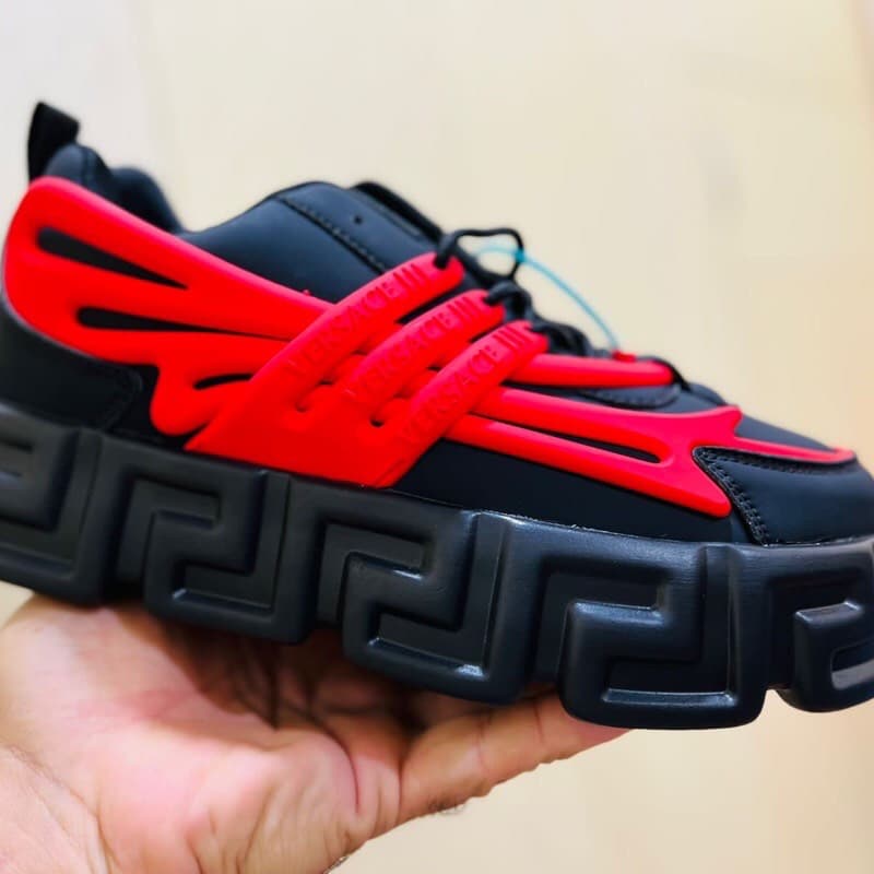 400-Heighten sneaker red black